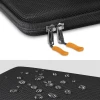 Чохол-папка для ноутбука Tech-Protect Hardpouch Laptop 15–16 inch Black Orange (5906302331819)