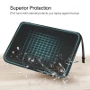 Чохол-папка для ноутбука Tech-Protect Hardpouch Laptop 15–16 inch Black Orange (5906302331819)