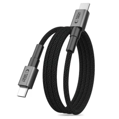 Кабель Tech-Protect Ultraboost DNA MagTwist USB-C to USB-C PD 100W 2m Iron Grey (5906302331871)