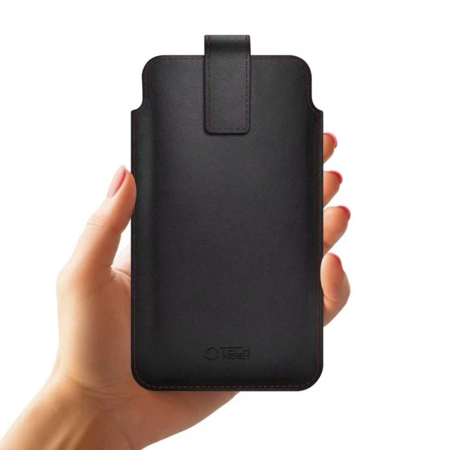 Чехол Tech-Protect Universal Phone для телефону 6-6.9 inch Black Red (5906302331994)