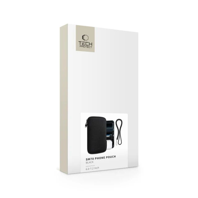 Чохол Tech-Protect Universal Phone для телефону 6-7.2 inch Black (5906302332021)
