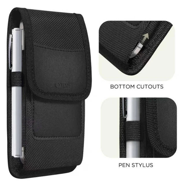 Універсальний чохол Tech-Protect Universal Phone Holster Pouch для телефону 5.8–6.8 inch Black (5906302332045)
