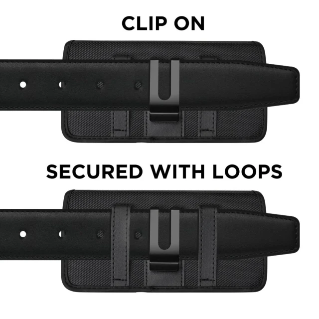 Универсальный чехол Tech-Protect Universal Phone Holster Pouch для телефону 5.8–6.8 inch Black (5906302332052)