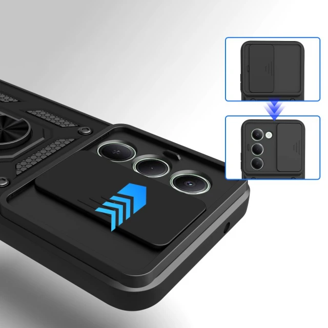 Чехол Tech-Protect CamShield Pro для Xiaomi Redmi 15 5G/4G Black (5906302332229)