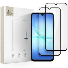 Защитное стекло Tech-Protect Glass Fit+ для Samsung Galaxy A26 5G (A266) | A16 (A165-A166) Black (2 pack) (5906302332373)