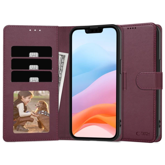 Чохол-книжка Tech-Protect Wallet для Samsung Galaxy A26 5G Mulberry (5906302332465)