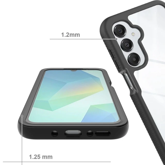 Чохол Tech-Protect Defense для Samsung Galaxy A17 (A175-A176) Black (5906302332472)