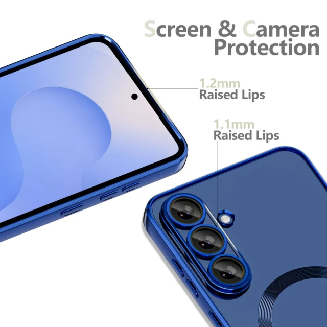 Чохол Tech-Protect MagFlex для Samsung Galaxy A17 (A175-A176) Twilight Navy with MagSafe (5906302332526)