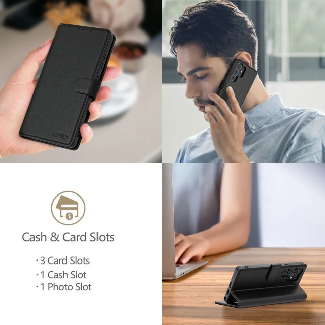 Чохол-книжка Tech-Protect Wallet для Xiaomi Poco M7 Black (5906302332540)