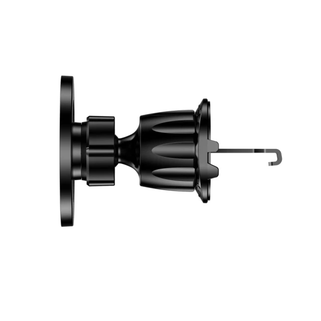 Автотримач з функцією бездротової зарядки Tech-Protect N56 Magnetic Carbon Black with MagSafe (5906302332571)