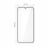 Захисне скло Tech-Protect Glass Fit+ для Xiaomi Poco M7 Black (2 pack) (5906302332625)