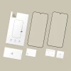 Захисне скло Tech-Protect Glass Fit+ для Xiaomi Poco M7 Black (2 pack) (5906302332625)