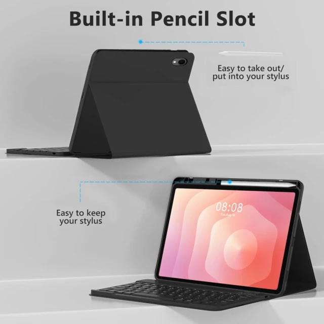 Чохол Tech-Protect SC Pen + Keyboard для Samsung Galaxy Tab S11 11.0 Black (5906302332663)