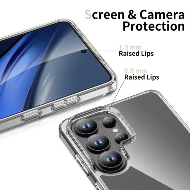 Чохол Tech-Protect Flexair Hybrid для Samsung Galaxy S26 Ultra Clear (5906302332694)