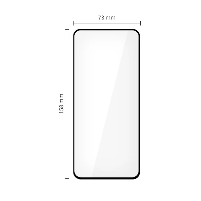 Захисне скло Tech-Protect Glass Fit+ для Samsung Galaxy S25 FE (S731) Black (2 pack) (5906302332755)