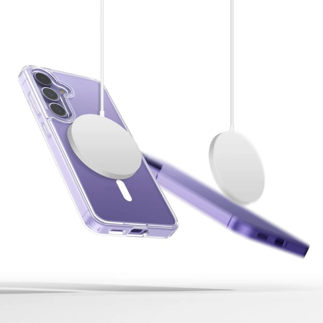 Чохол Tech-Protect FlexAir Hybrid для Samsung Galaxy S25 FE (S731) Clear with MagSafe (5906302332823)