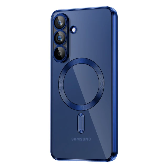 Чохол Tech-Protect MagFlex для Samsung Galaxy S25 FE (S731) Navy Blue with MagSafe (5906302332847)