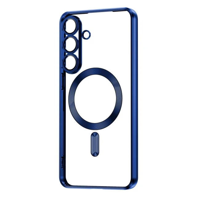 Чохол Tech-Protect MagFlex для Samsung Galaxy S25 FE (S731) Navy Blue with MagSafe (5906302332847)