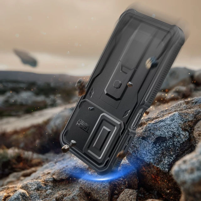 Чохол Tech-Protect Kevlar Cam+ для Samsung Galaxy A17 (A175-A176) Black (5906302333004)