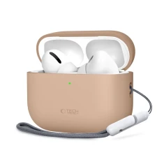 Чохол для навушників Tech-Protect Silicone для AirPods Pro 3 Caffe Latte (5906302333035)