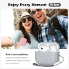 Чохол для навушників Tech-Protect Silicone для AirPods Pro 3 Lavender (5906302333042)