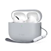 Чохол для навушників Tech-Protect Silicone для AirPods Pro 3 Crayon Grey (5906302333059)