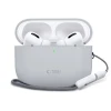 Чохол для навушників Tech-Protect Silicone для AirPods Pro 3 Crayon Grey (5906302333059)