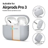 Чохол для навушників Tech-Protect Silicone для AirPods Pro 3 Crayon Grey (5906302333059)