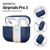 Чохол для навушників Tech-Protect Silicone для AirPods Pro 3 Navy Blue (5906302333066)