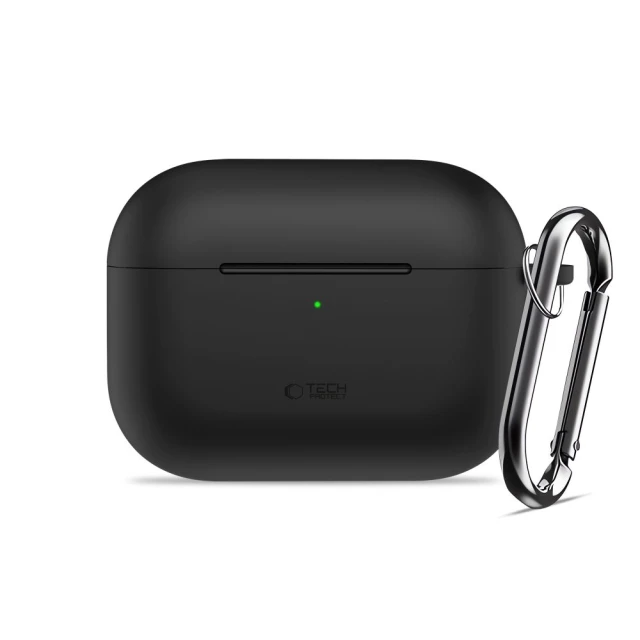 Чохол Tech-Protect Silicone Hook для AirPods Pro 3 Black (5906302333097)