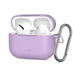 Чехол Tech-Protect Silicone Hook для AirPods Pro 3 Lavender (5906302333103)
