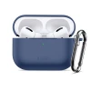 Чохол Tech-Protect Silicone Hook для AirPods Pro 3 Navy Blue (5906302333110)