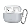 Чохол Tech-Protect Silicone Hook для AirPods Pro 3 Crayon Grey (5906302333141)