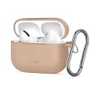 Чохол Tech-Protect Silicone Hook для AirPods Pro 3 Caffe Latte (5906302333158)