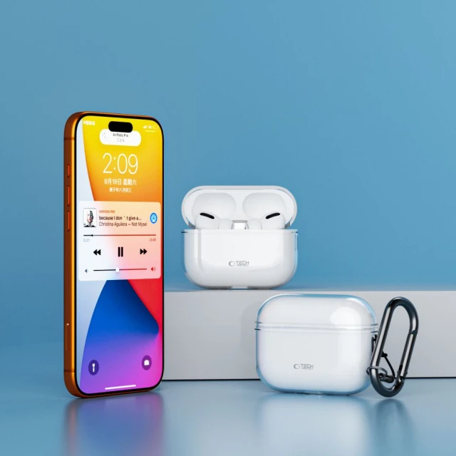 Чохол Tech-Protect Flexair для AirPods Pro 3 Clear (5906302333165)