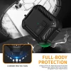 Чохол Tech-Protect Carbonox для AirPods Pro 3 Black with MagSafe (5906302333172)