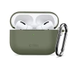 Чохол Tech-Protect Silicone Hook для AirPods Pro 3 Olive Green (5906302333189)