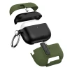 Чохол Tech-Protect Slim Hook для AirPods Pro 3 Olive Green (5906302333271)