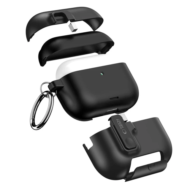 Чехол Tech-Protect Slim Hook для AirPods Pro 3 Black (5906302333288)