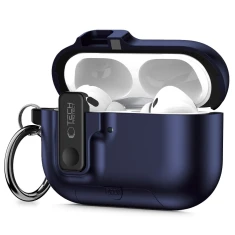 Чохол Tech-Protect Slim Hook для AirPods Pro 3 Navy Blue (5906302333295)