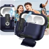 Чехол Tech-Protect Slim Hook для AirPods Pro 3 Navy Blue (5906302333295)