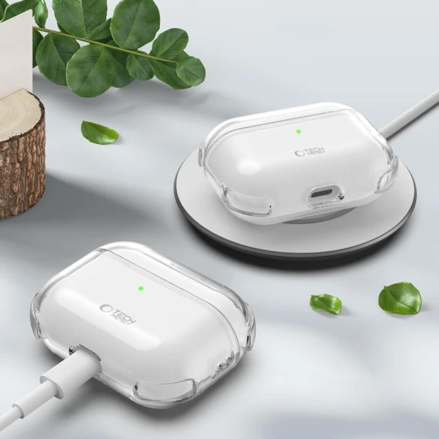 Чохол для навушників Tech-Protect Bounce для AirPods Pro 3 Clear (5906302333301)