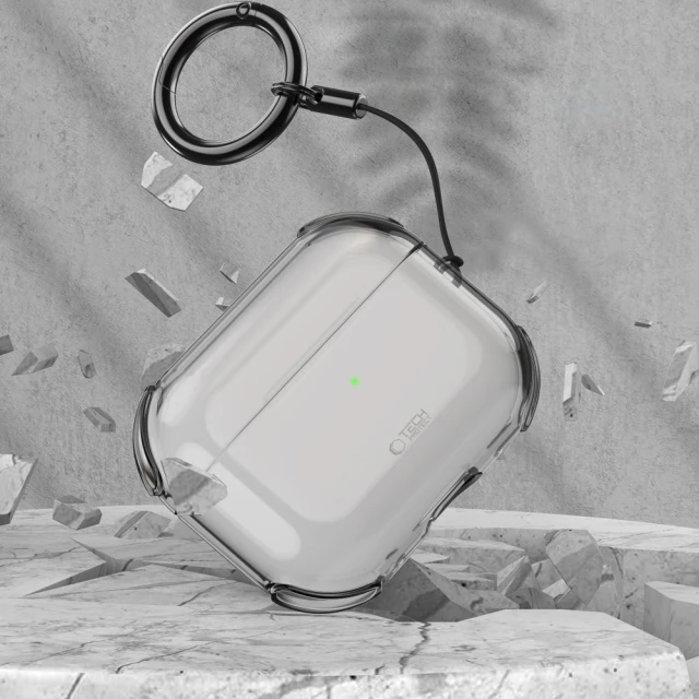 Чохол для навушників Tech-Protect Bounce для AirPods Pro 3 Ash (5906302333318)