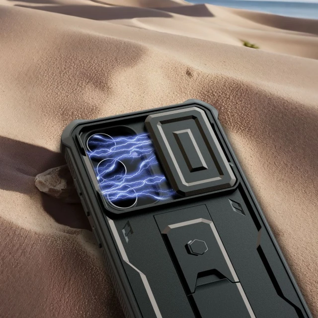 Чехол Tech-Protect Kevlar Cam+ для Samsung Galaxy S25 FE (S731) Black (5906302333325)