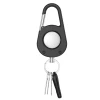 Брелок Tech-Protect Sidelock Carabiner Keychain для AirTag 2/1 Black (5906302333332)