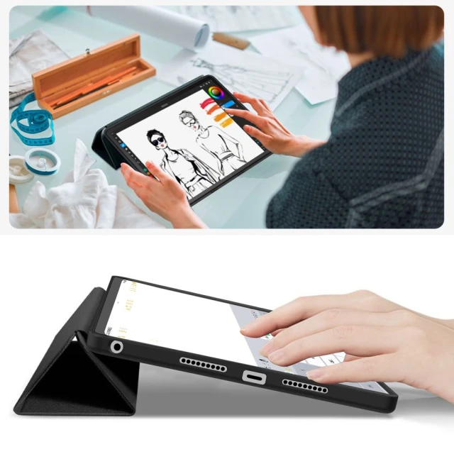 Чохол Tech-Protect SmartCase для Lenovo Idea Tab K11 2 Gen 11 2025 Black (5906302333387)