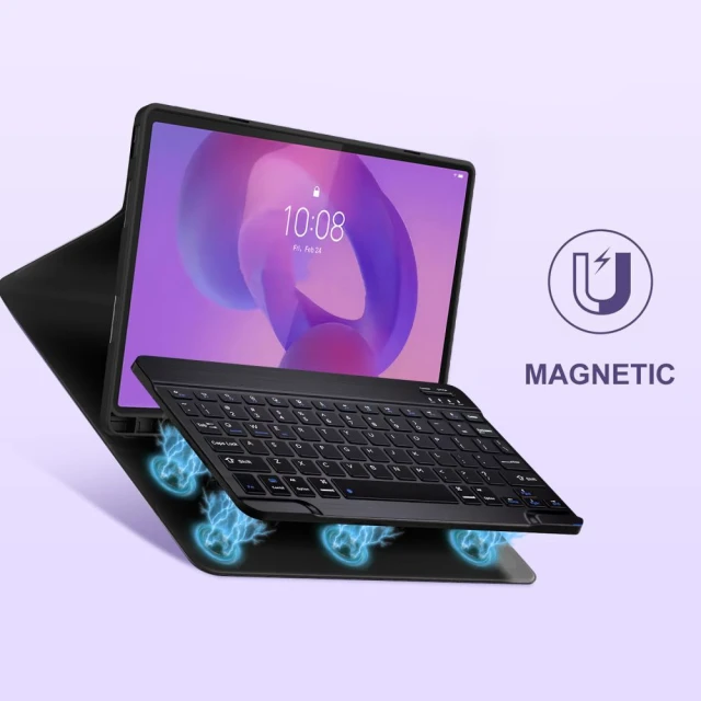Чохол-клавіатура Tech-Protect SC Pen + Keyboard для Lenovo Idea Tab Pro 12.7 Black (5906302333400)