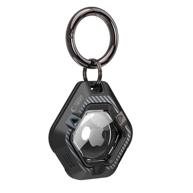 Чохол-брелок Tech-Protect Defense для AirTag 2 | 1 Black (5906302333417)
