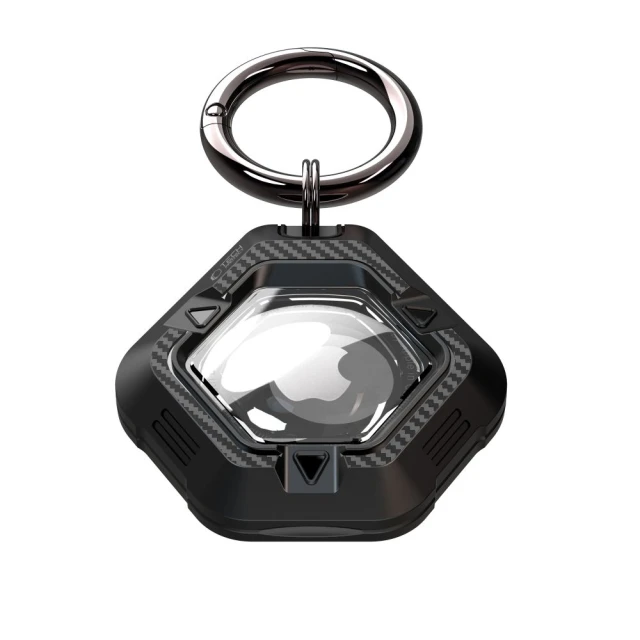 Чохол-брелок Tech-Protect Defense для AirTag 2 | 1 Black (5906302333417)