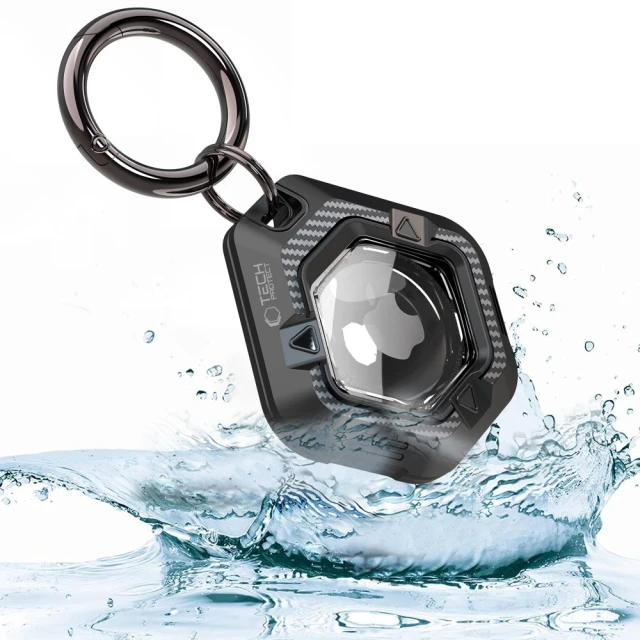 Чохол-брелок Tech-Protect Defense для AirTag 2 | 1 Black (5906302333417)